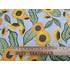 Bavlněná látka 3D tisk metráž šíře 240 cm - Slunečnice