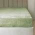 Mikroflanelové prostěradlo PREMIUM - zelená