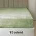 Povlak mikroflanel - zelená