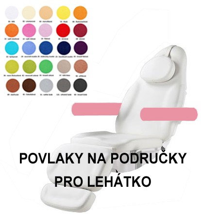 Froté povlak na područky pro kosmetické lehátko 2ks