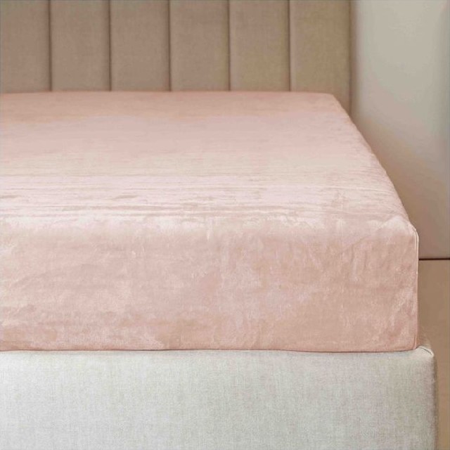 Mikroflanelové prostěradlo PREMIUM - šampáňo