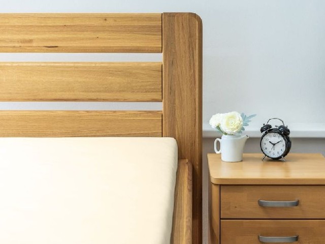 Plátěné prostěradlo s gumou LUX - smetanové