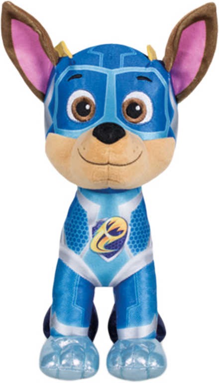 PLYŠ Paw patrol Chase 37cm Super Mighty Pups