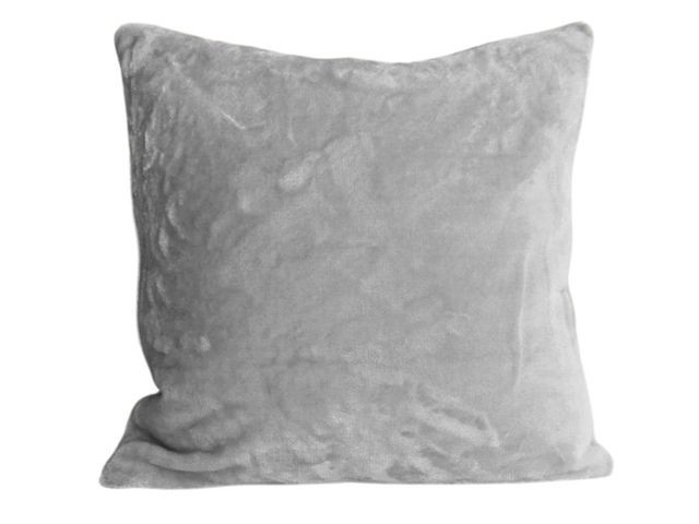 Povlak mikroflanel - šedá