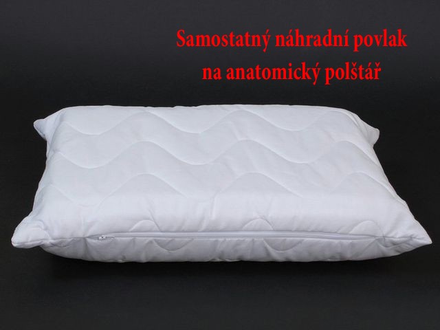 Prošívaný povlak 24x42 cm na cestovní  polštář
