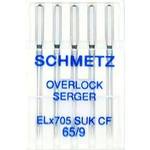 Coverlockové jehly SCHMETZ ELx705 SUK CF 65