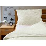 Mikroflanelové povlečení - smetanová