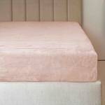 Mikroflanelové prostěradlo PREMIUM - šampáňo