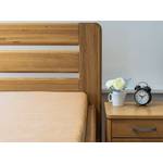 Plátěné prostěradlo s gumou LUX - šampaň